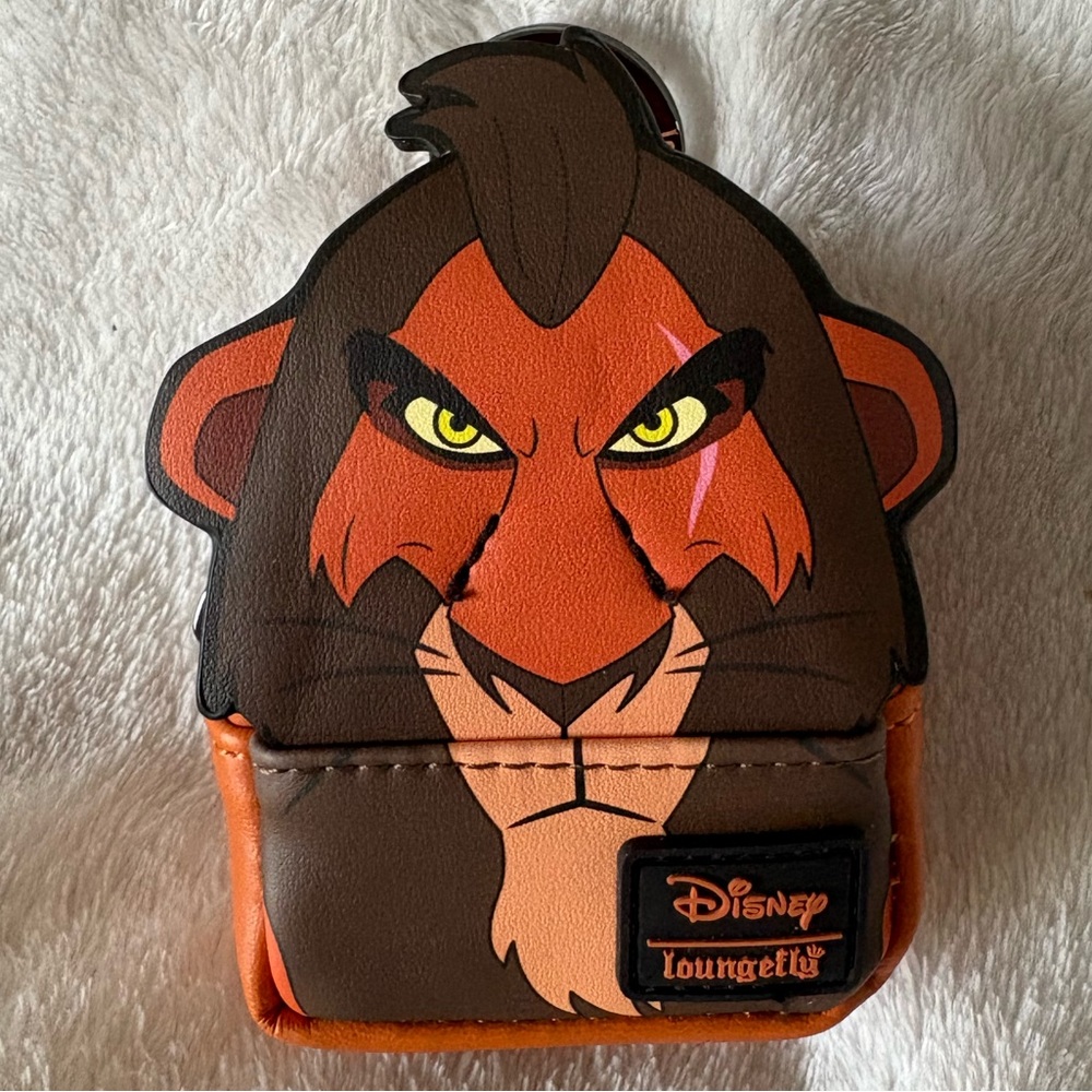 Disney Loungefly Scar Character Bag Charm